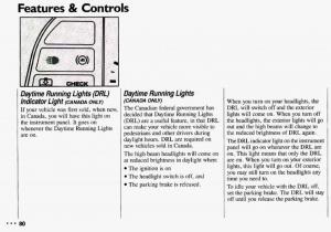 Chevrolet-Cavalier-II-2-owners-manual page 82 min