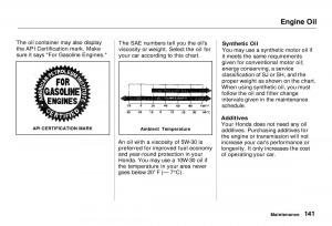 Honda-CR-V-owners-manual page 141 min