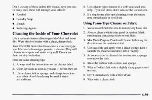 Chevrolet-Camaro-IV-4-owners-manual page 305 min