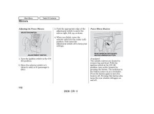 Honda-CR-V-III-3-owners-manual page 116 min