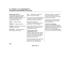 Honda-CR-V-III-3-owners-manual page 148 min