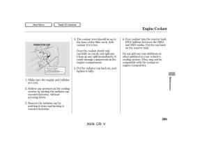 Honda-CR-V-III-3-owners-manual page 289 min