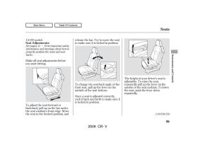 Honda-CR-V-III-3-owners-manual page 99 min