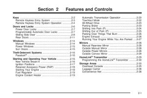 Chevrolet-Astro-II-2-owners-manual page 79 min