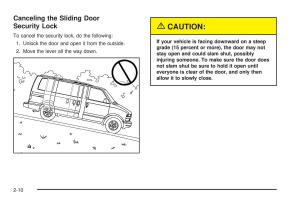 Chevrolet-Astro-II-2-owners-manual page 88 min