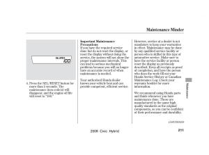 Honda-Civic-Hybrid-VIII-8-owners-manual page 214 min