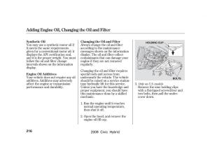 Honda-Civic-Hybrid-VIII-8-owners-manual page 219 min