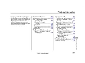 Honda-Civic-Hybrid-VIII-8-owners-manual page 268 min