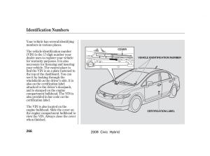 Honda-Civic-Hybrid-VIII-8-owners-manual page 269 min