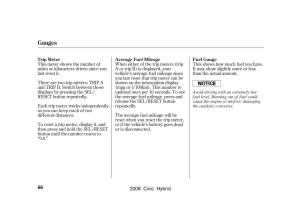 Honda-Civic-Hybrid-VIII-8-owners-manual page 69 min