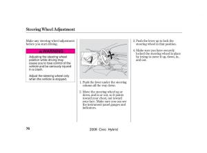 Honda-Civic-Hybrid-VIII-8-owners-manual page 79 min