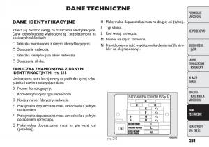 manual--Fiat-Punto-III-3-instrukcja page 233 min