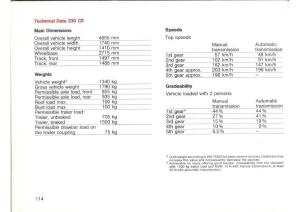 Mercedes-Benz-E-W124-owners-manual page 116 min