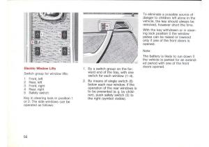 Mercedes-Benz-E-W124-owners-manual page 58 min