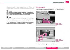 Skoda-Fabia-I-1-owners-manual page 222 min