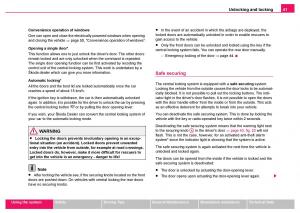 Skoda-Fabia-I-1-owners-manual page 42 min