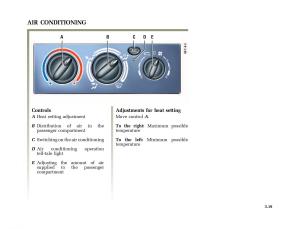 Renault-Megane-I-1-phase-II-owners-manual page 100 min