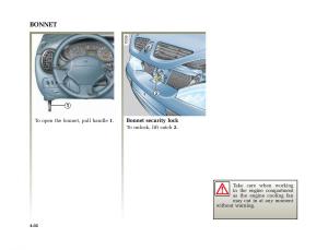 Renault-Megane-I-1-phase-II-owners-manual page 119 min