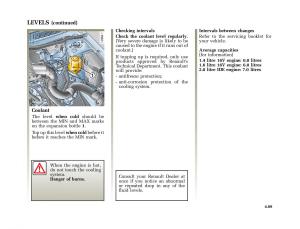 Renault-Megane-I-1-phase-II-owners-manual page 126 min