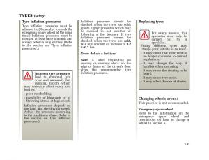 Renault-Megane-I-1-phase-II-owners-manual page 140 min