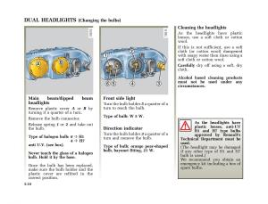 Renault-Megane-I-1-phase-II-owners-manual page 143 min