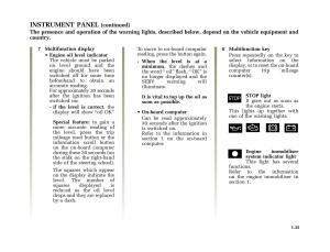 Renault-Megane-I-1-phase-II-owners-manual page 40 min