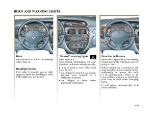 Renault-Megane-I-1-phase-II-owners-manual page 52 min