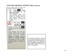 Renault-Megane-I-1-phase-II-owners-manual page 76 min