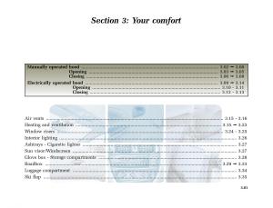 Renault-Megane-I-1-phase-II-owners-manual page 82 min