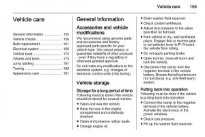 Opel-Zafira-B-owners-manual page 155 min