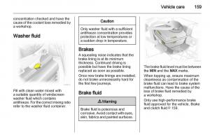 Opel-Zafira-B-owners-manual page 159 min