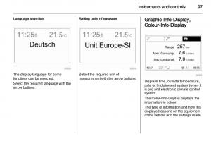 Opel-Zafira-B-owners-manual page 97 min