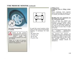 Renault-Vel-Satis-owners-manual page 110 min