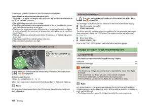 Skoda-Superb-II-2-owners-manual page 160 min