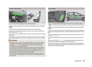 Skoda-Superb-II-2-owners-manual page 181 min