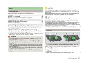 Skoda-Superb-II-2-owners-manual page 243 min