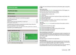 Skoda-Superb-II-2-owners-manual page 247 min