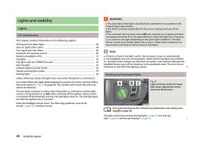 Skoda-Superb-II-2-owners-manual page 50 min