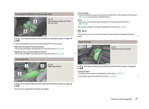 Skoda-Superb-II-2-owners-manual page 73 min