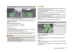 Skoda-Superb-II-2-owners-manual page 79 min