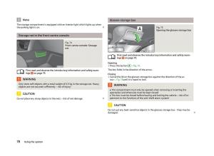 Skoda-Superb-II-2-owners-manual page 80 min