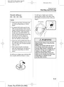 Mazda-RX-8-owners-manual page 109 min