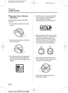 Mazda-RX-8-owners-manual page 170 min