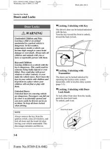 Mazda-RX-8-owners-manual page 60 min