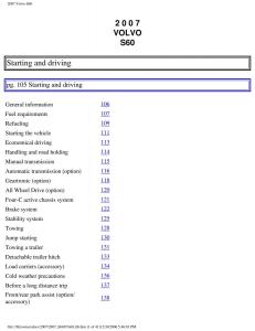 Volvo-S60-owners-manual page 123 min