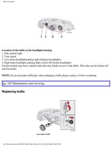 Volvo-S60-owners-manual page 213 min