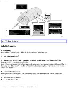 Volvo-S60-owners-manual page 233 min