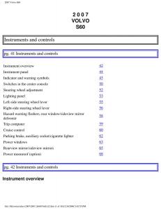 Volvo-S60-owners-manual page 46 min