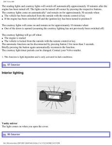 Volvo-S60-owners-manual page 99 min