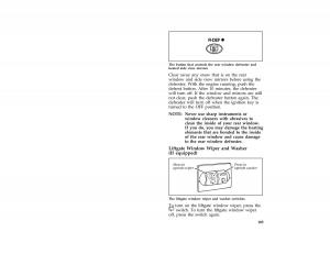 manual--Ford-Taurus-III-3-owners-manual page 105 min